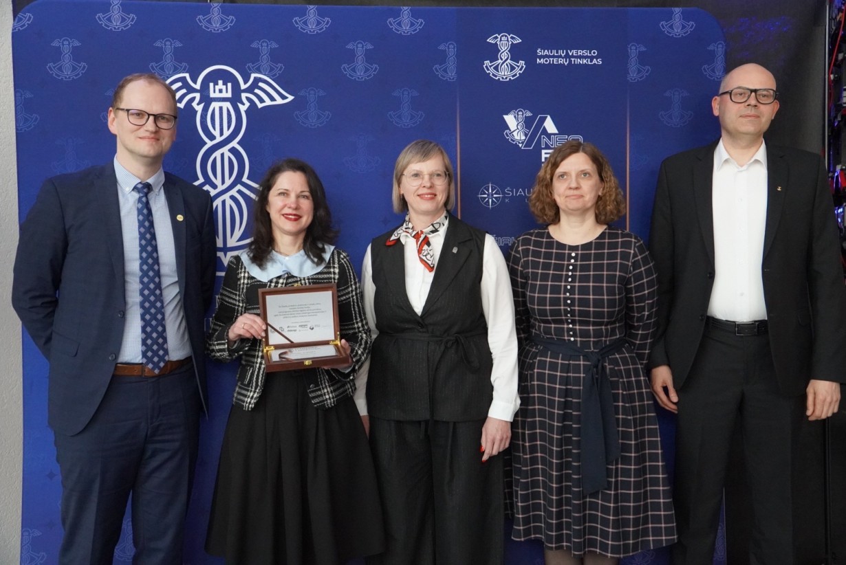 Šiaulių valstybinės kolegijos bendruomenei – verslo atstovų įvertinimas