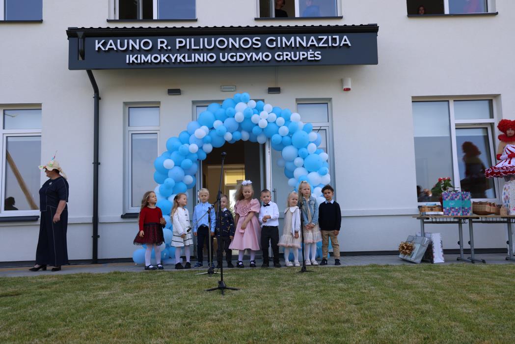 Po kapitalinio remonto duris atvėrė Piliuonos darželis