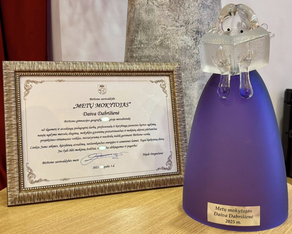 Birštone paminėta Tarptautinė mokytojų diena