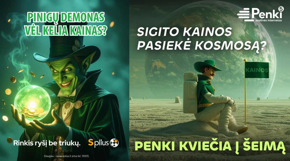 Kai kainos kyla, kyla ir fantazija: telekomunikacijų rinka įsitraukė į kūrybinį karą