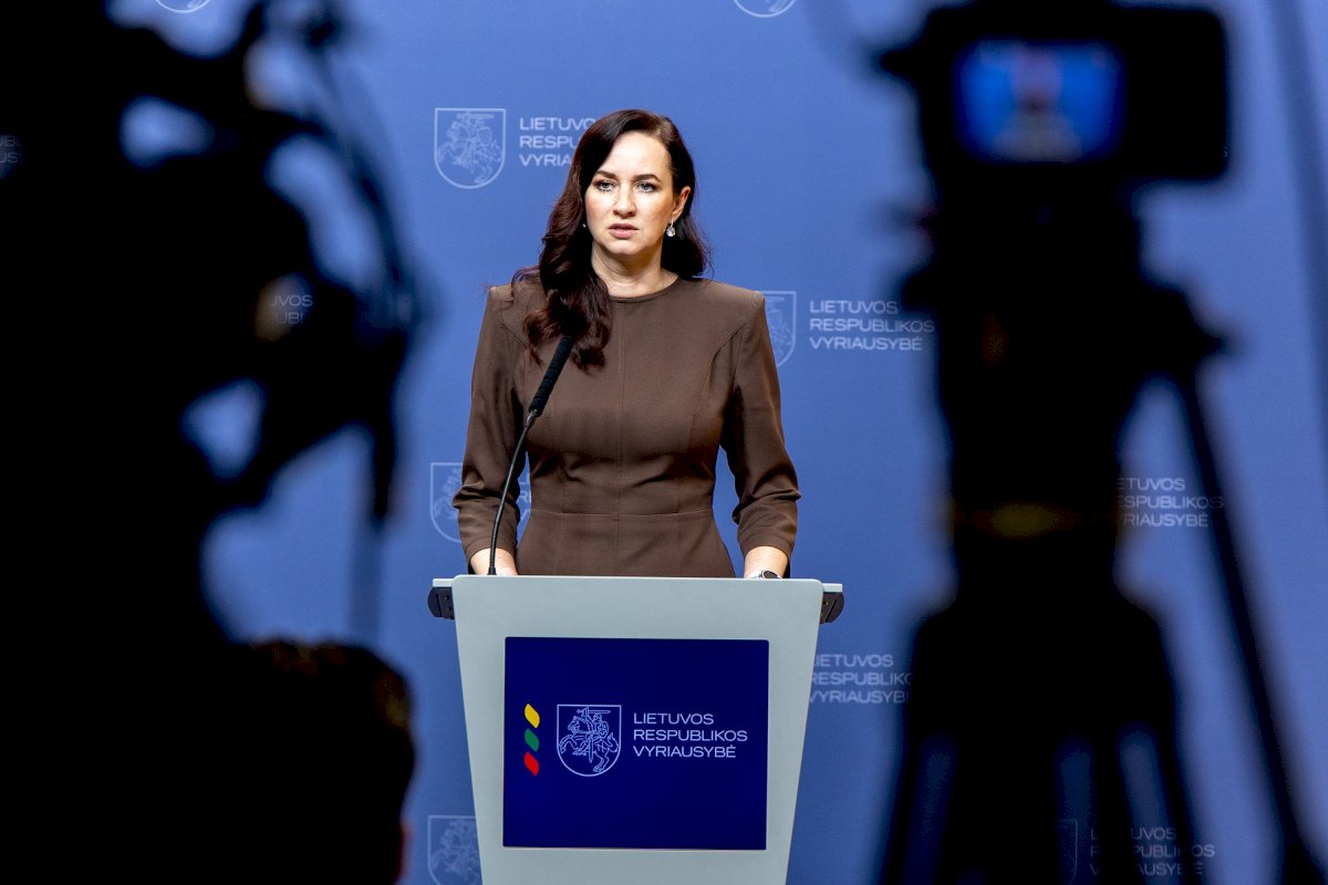 Ministrės Pirmininkės komentaras dėl oru gabenamos kontrabandos grėsmių ir planuojamų veiksmų