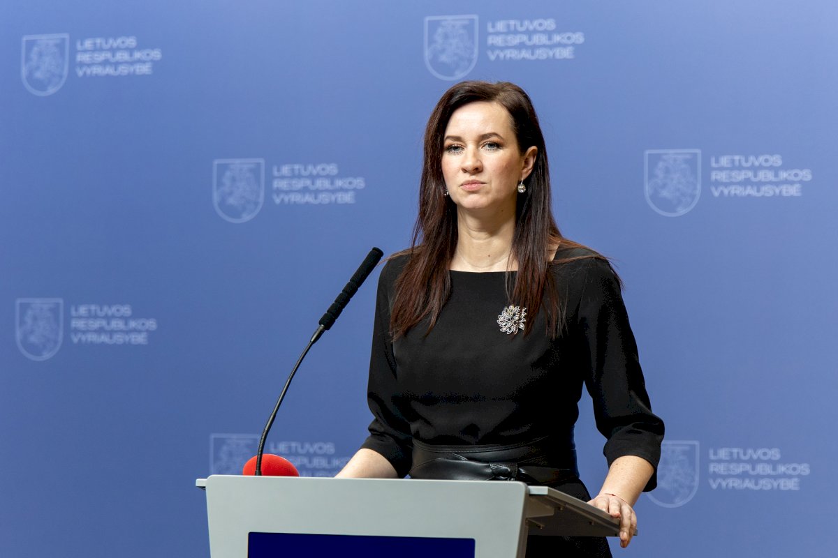 Premjerė pristatė Nacionalinio saugumo komisijos sprendimus