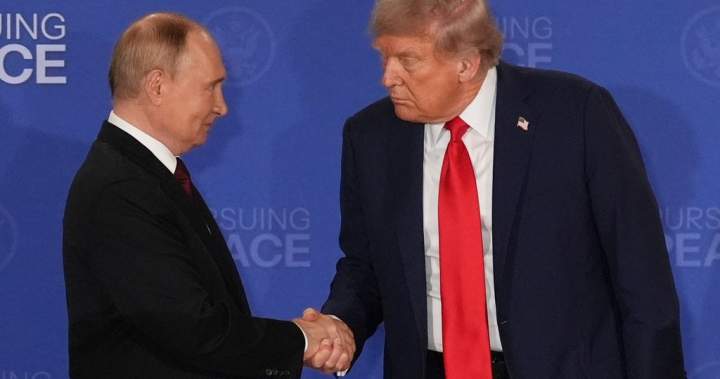 „Nėra planų“ nedelsiant surengti Trumpo ir Putino susitikimą dėl Ukrainos, sako JAV pareigūnas