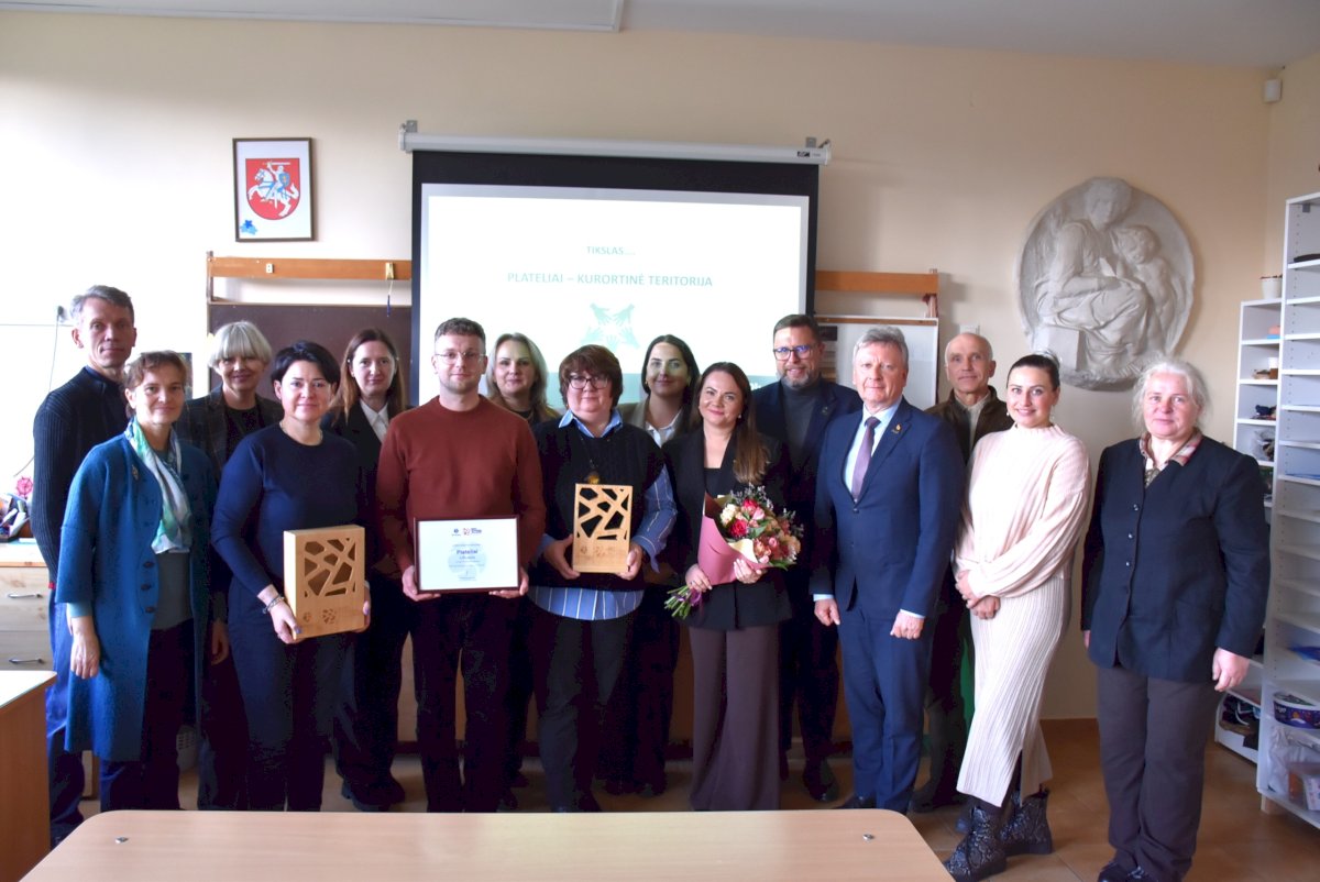 Pasaulio turizmo organizacijos apdovanojimas – į plateliškių rankas