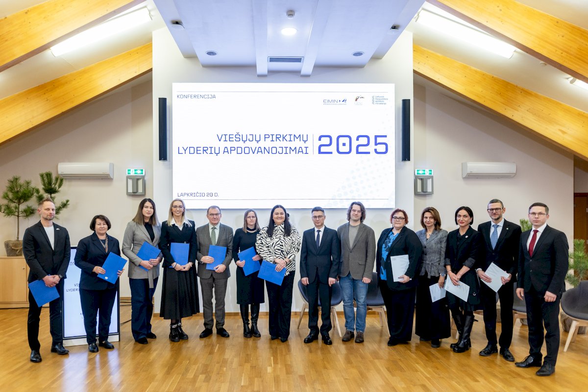 Paskelbti viešųjų pirkimų lyderių laimėtojai Lietuvoje