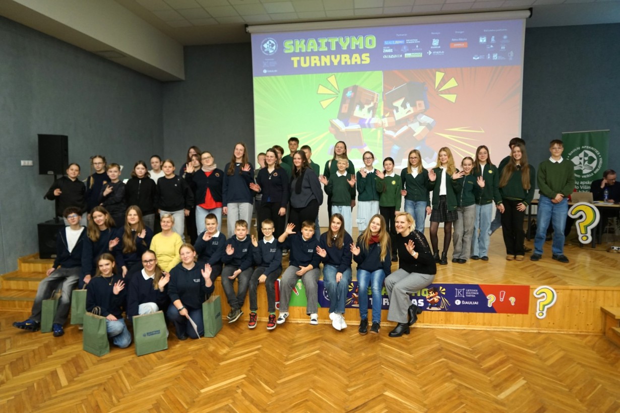 Po antrojo Skaitymo turnyro turo į finalą keliauja 12 moksleivių komandų