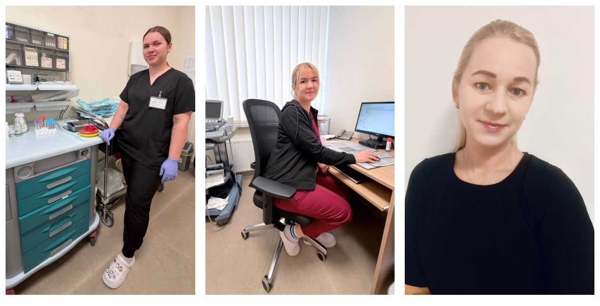 Alytaus ligoninės priimamajame – trys naujos paramedikės