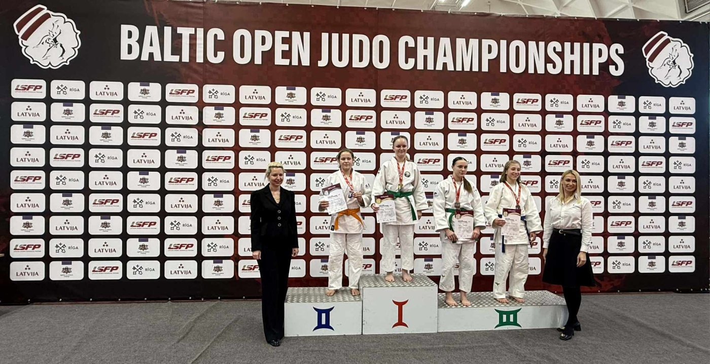 Dziudo imtynininkė A. Giršvaldaitė – Baltijos šalių čempionė