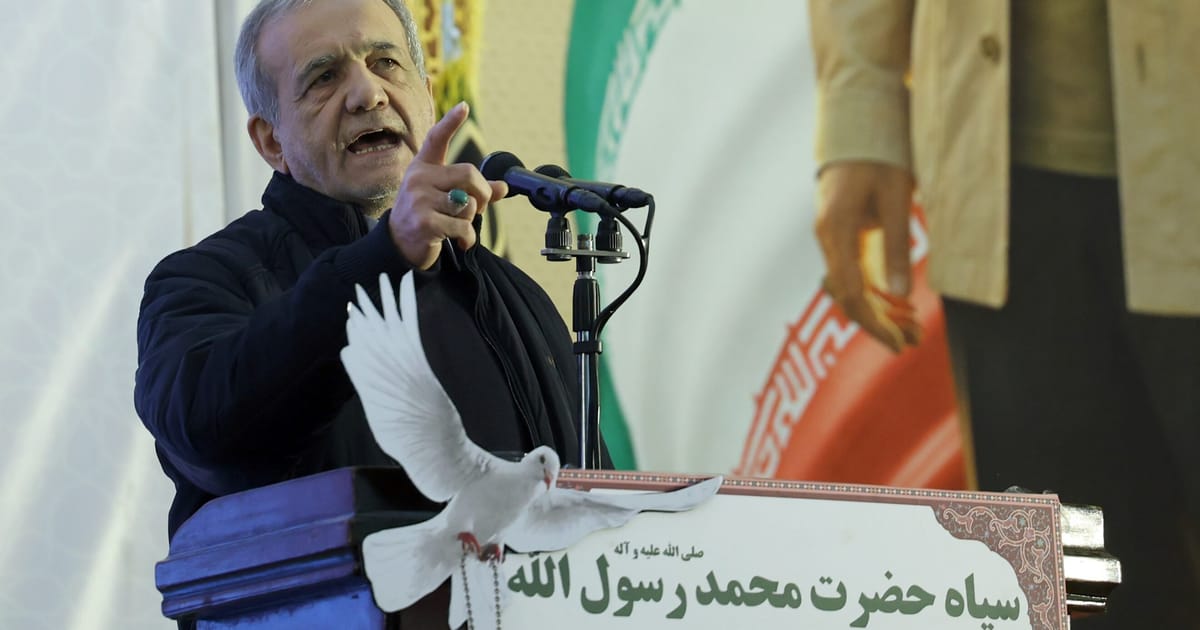 Irano prezidentas kaltina JAV, Izraelį ir Europą dėl smurtinių protestų kurstymo – POLITICO