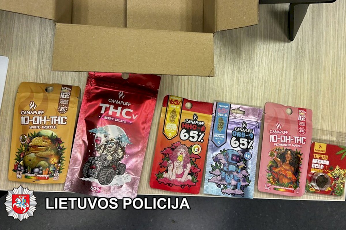 Klaipėdoje sulaikytas asmuo, įtariamas neteisėtu disponavimu narkotinėmis medžiagomis