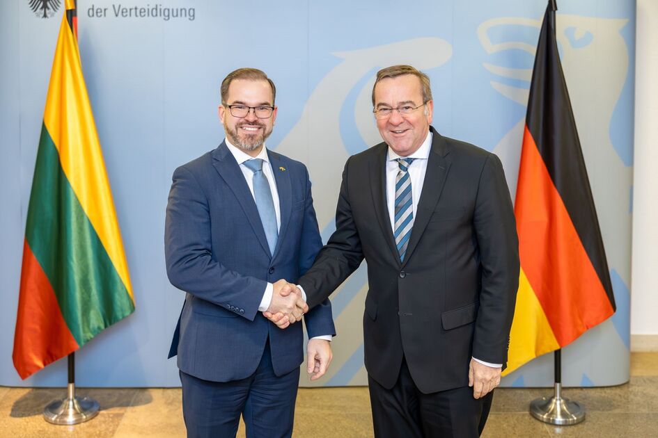 Krašto apsaugos ministras R. Kaunas: Lietuva ir Vokietija šiandien kartu stiprina naują saugumo architektūrą Europoje