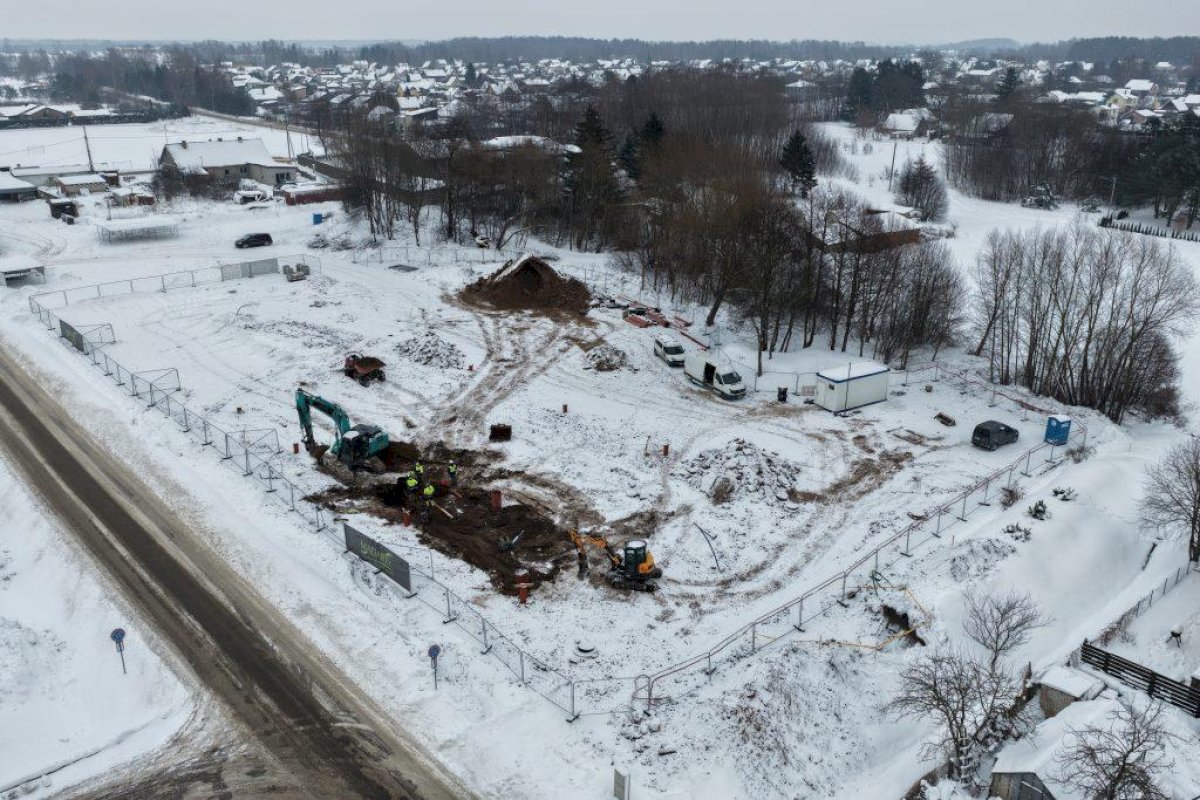 Prasidėjo darželio Dercekliuose statybos | Miesto naujienos