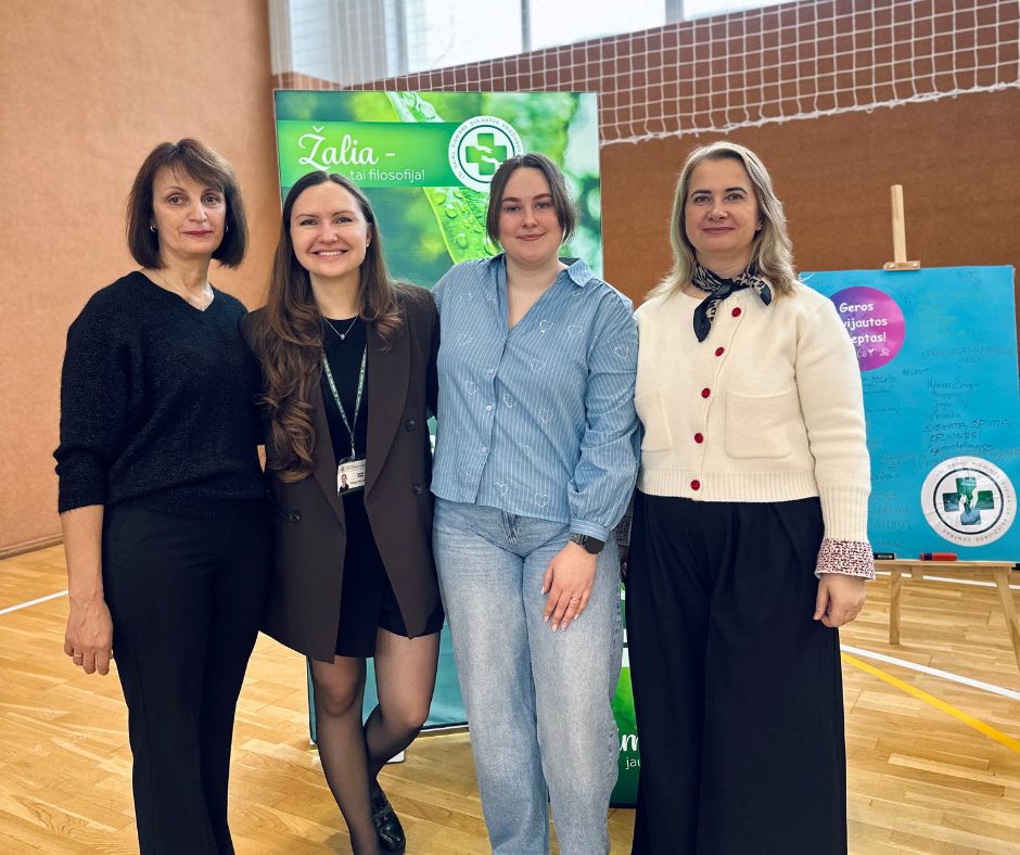 Dainų PSPC atstovai dalyvavo ŠVK renginyje „Karjeros ir kontaktų mugėje 2026“