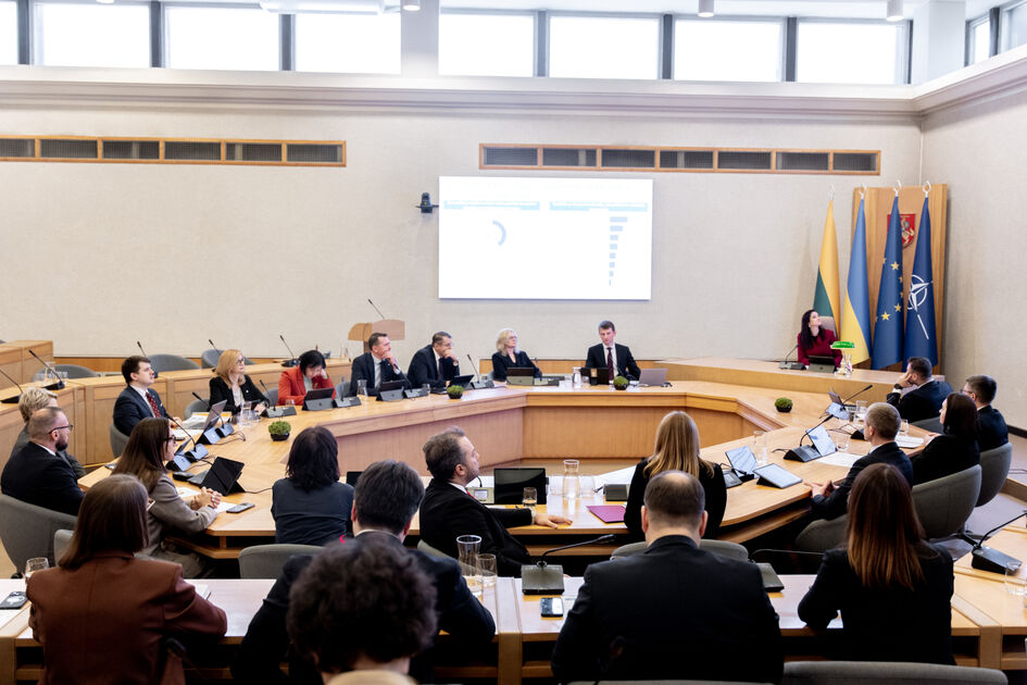 Premjerė: institucijos privalo sau kelti aukščiausius skaidrumo standartus ir rodyti pavyzdį