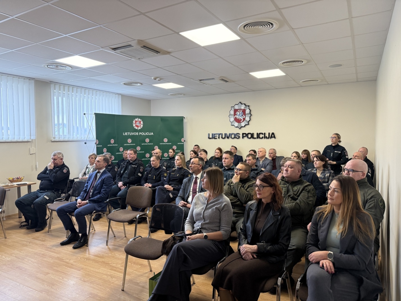 Pristatyta Švenčionių rajono policijos komisariato 2025 metų veiklos ataskaita