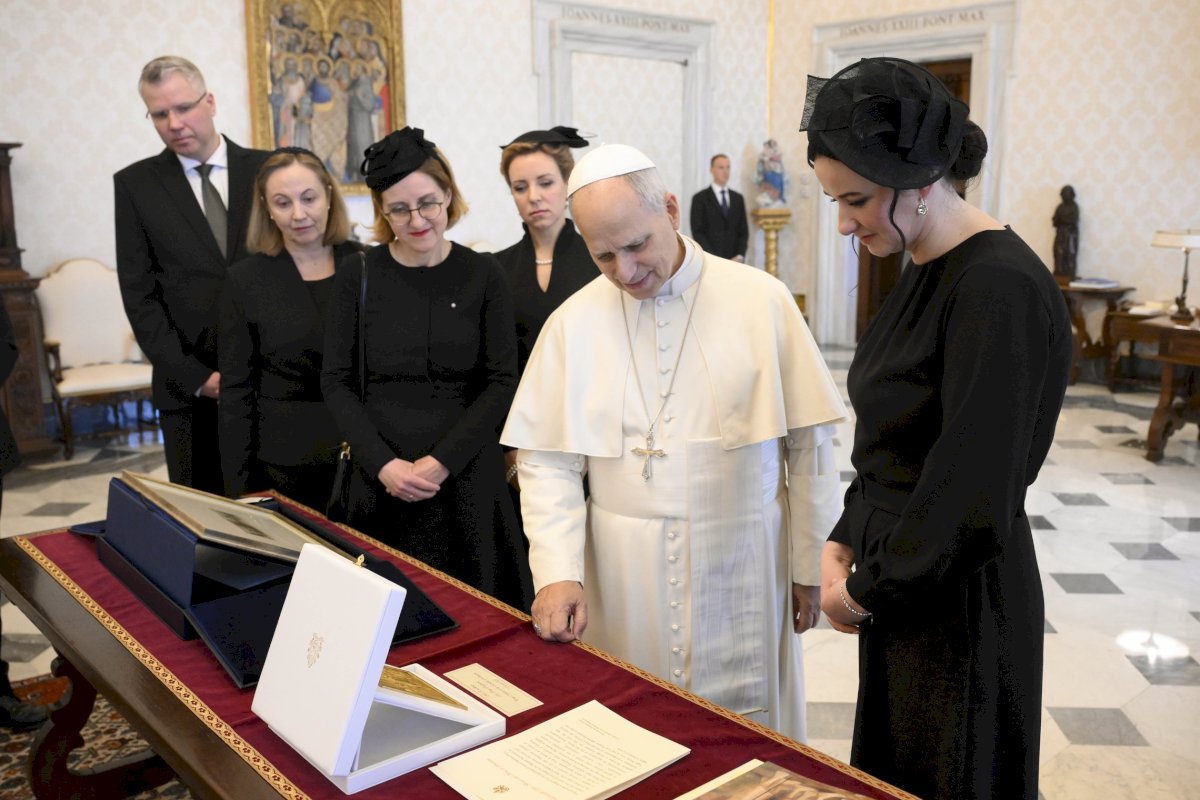 Ministrė Pirmininkė susitiko su Popiežiumi Leonu XIV