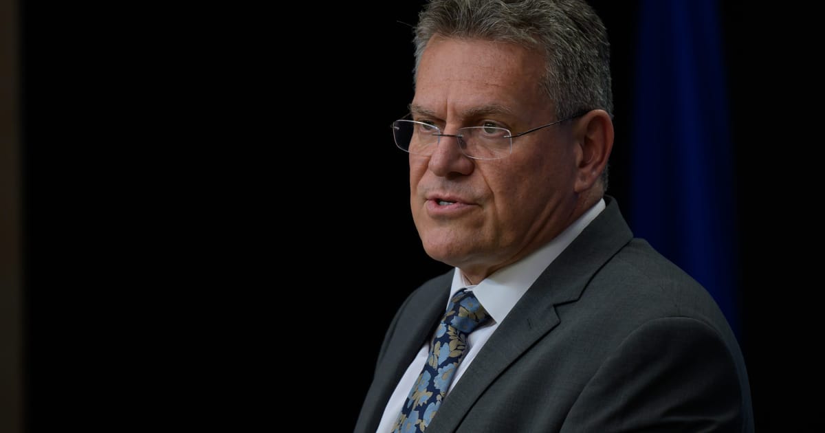 ES Šefčovič patvirtina pastangas sukurti Vakarų plieno klubą su JAV ir JK – POLITICO