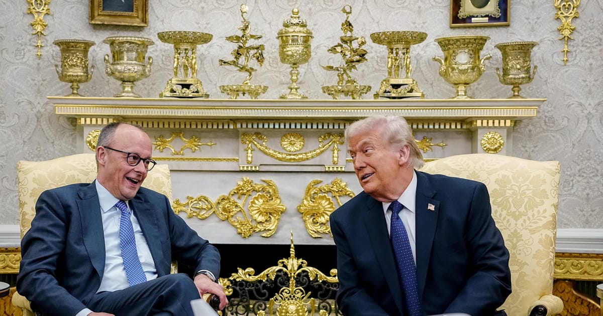 Ispanijos lyderio pavaduotojas smerkia Merzą už jo pagarbą Trumpui – POLITICO