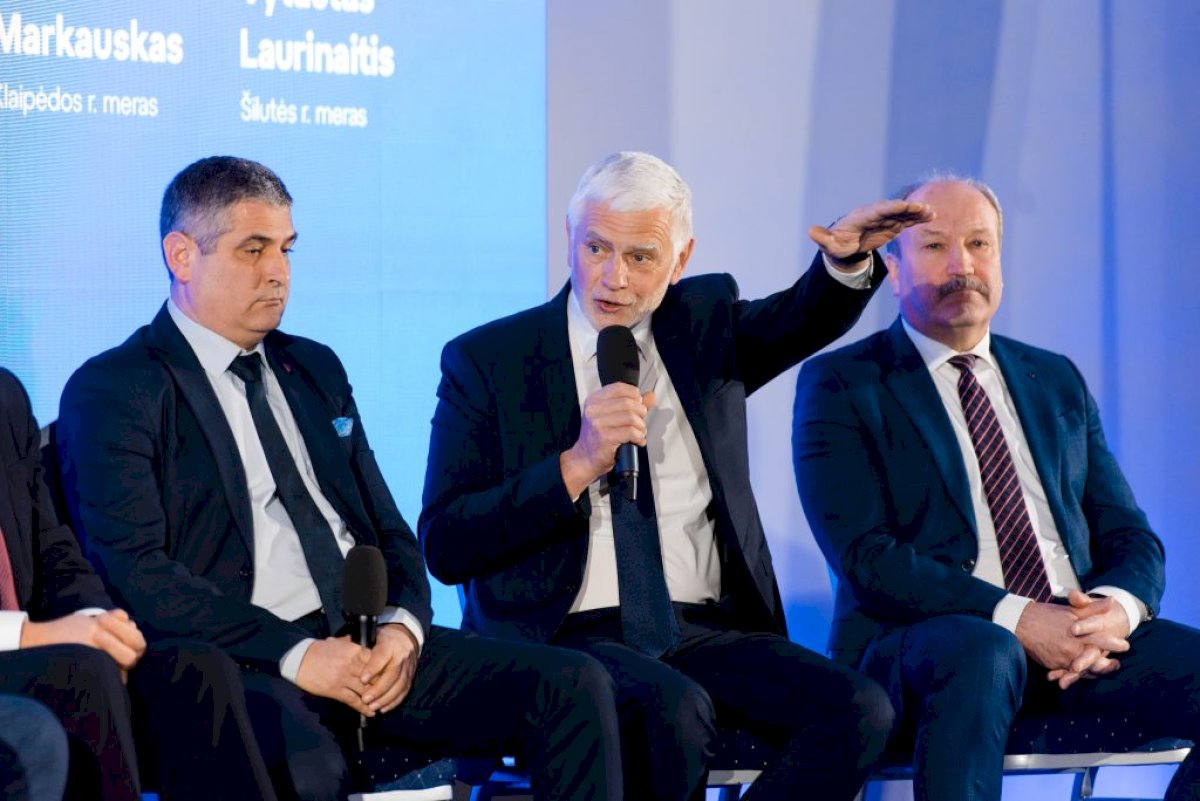 Klaipėdos rajonas konferencijoje pristatė kryptingą vandens infrastruktūros plėtrą