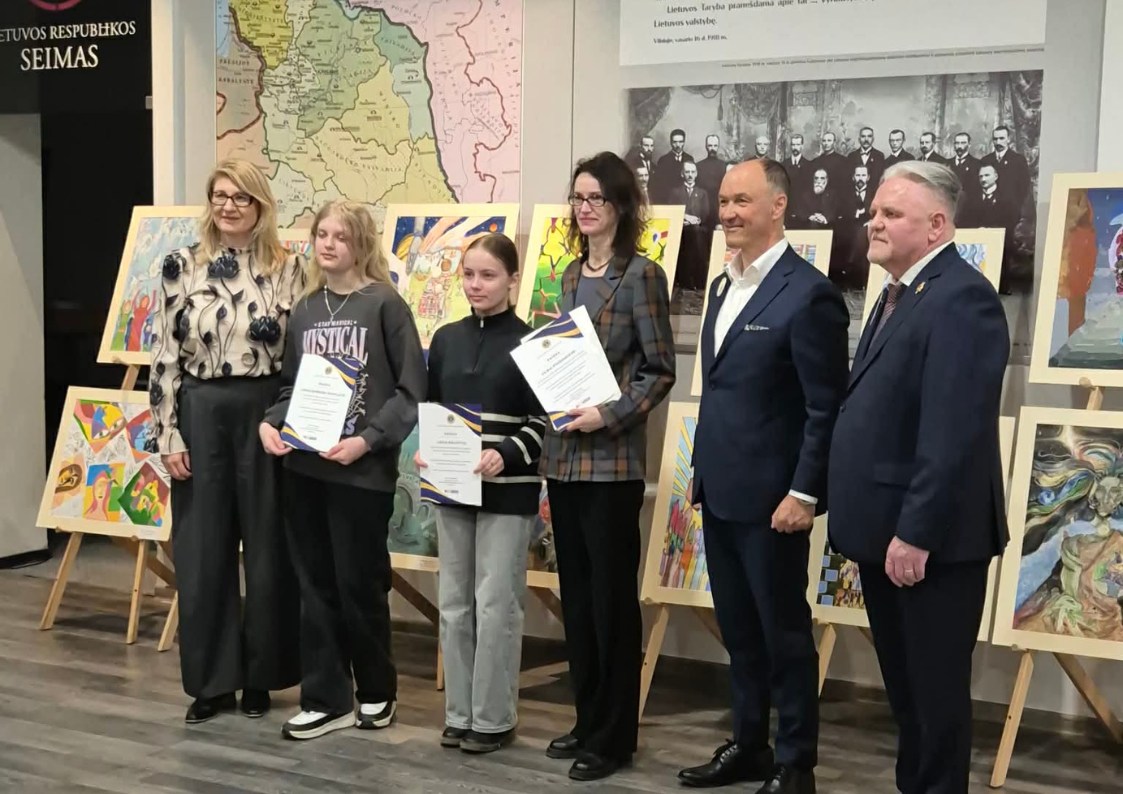 Lietuvos Respublikos Seime atidaryta Lietuvos LIONS klubų vaikų paroda