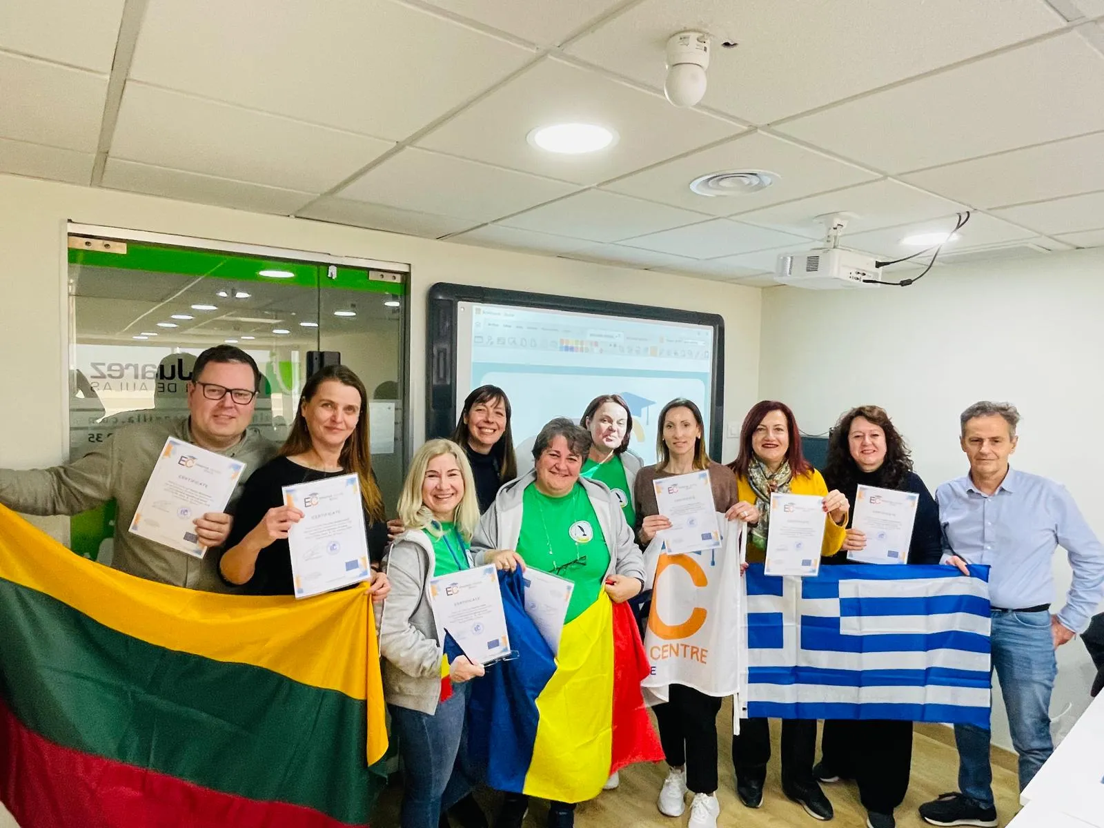 Nuo dirbtinio intelekto iki įtraukiojo ugdymo: Erasmus+ patirtys Sevilijoje