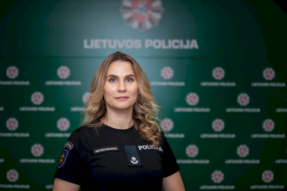 Operatyvaus valdymo skyriui vadovauti pradėjusi pareigūnė akcentuoja komandos svarbą – „Vienas lauke ne karys“