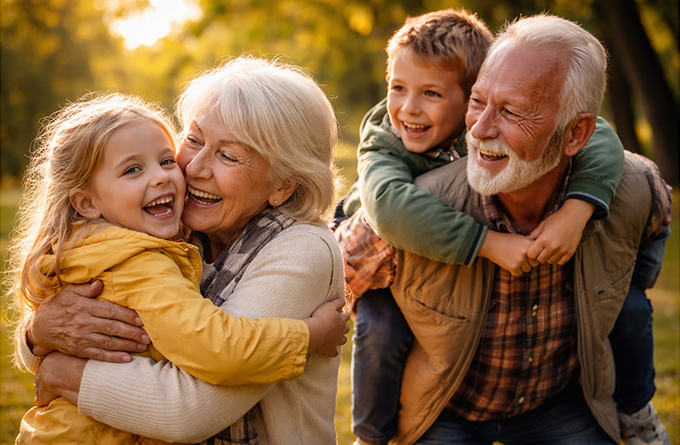 Senelių ir anūkų ryšys – meilė, kurianti stiprias šeimos šaknis