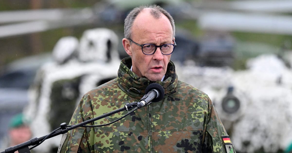 Vokietijos Merzas atsisuka prieš Trumpą dėl karo Irane – POLITICO