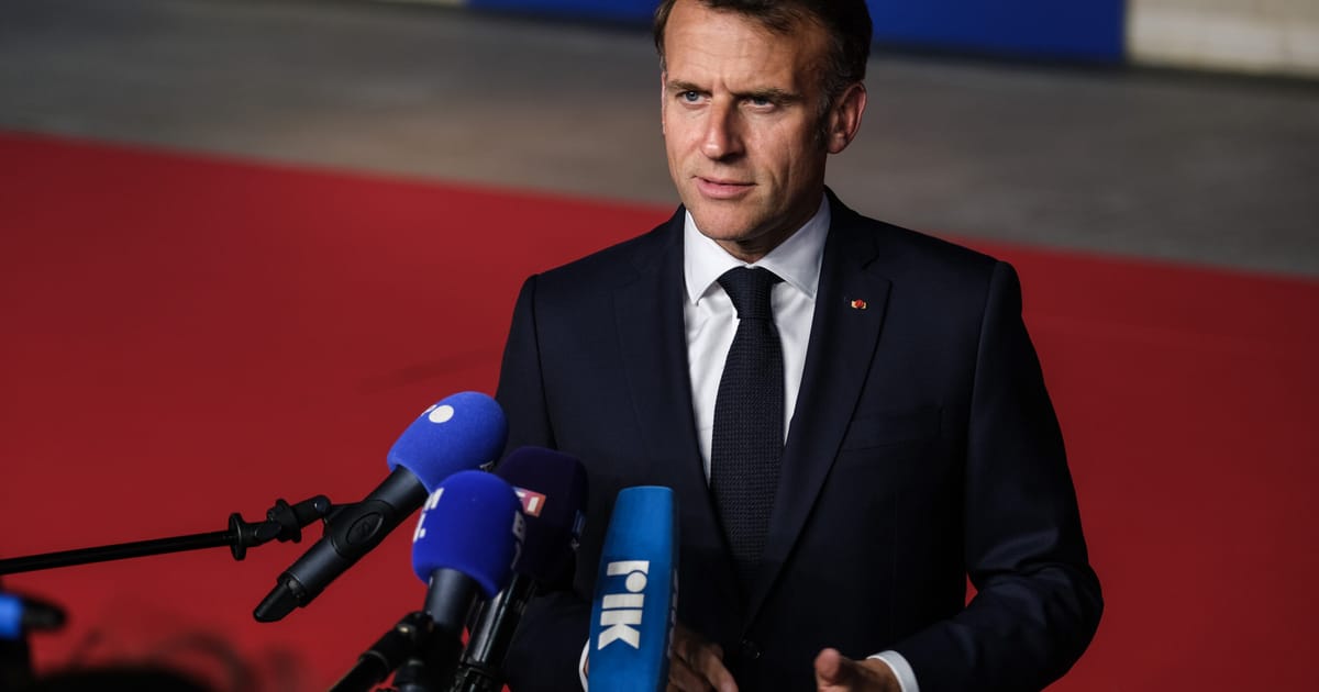 Europiečiai turi pripažinti, kad JAV, Kinija ir Rusija yra „mirusios prieš mus“, sako Macronas – POLITICO
