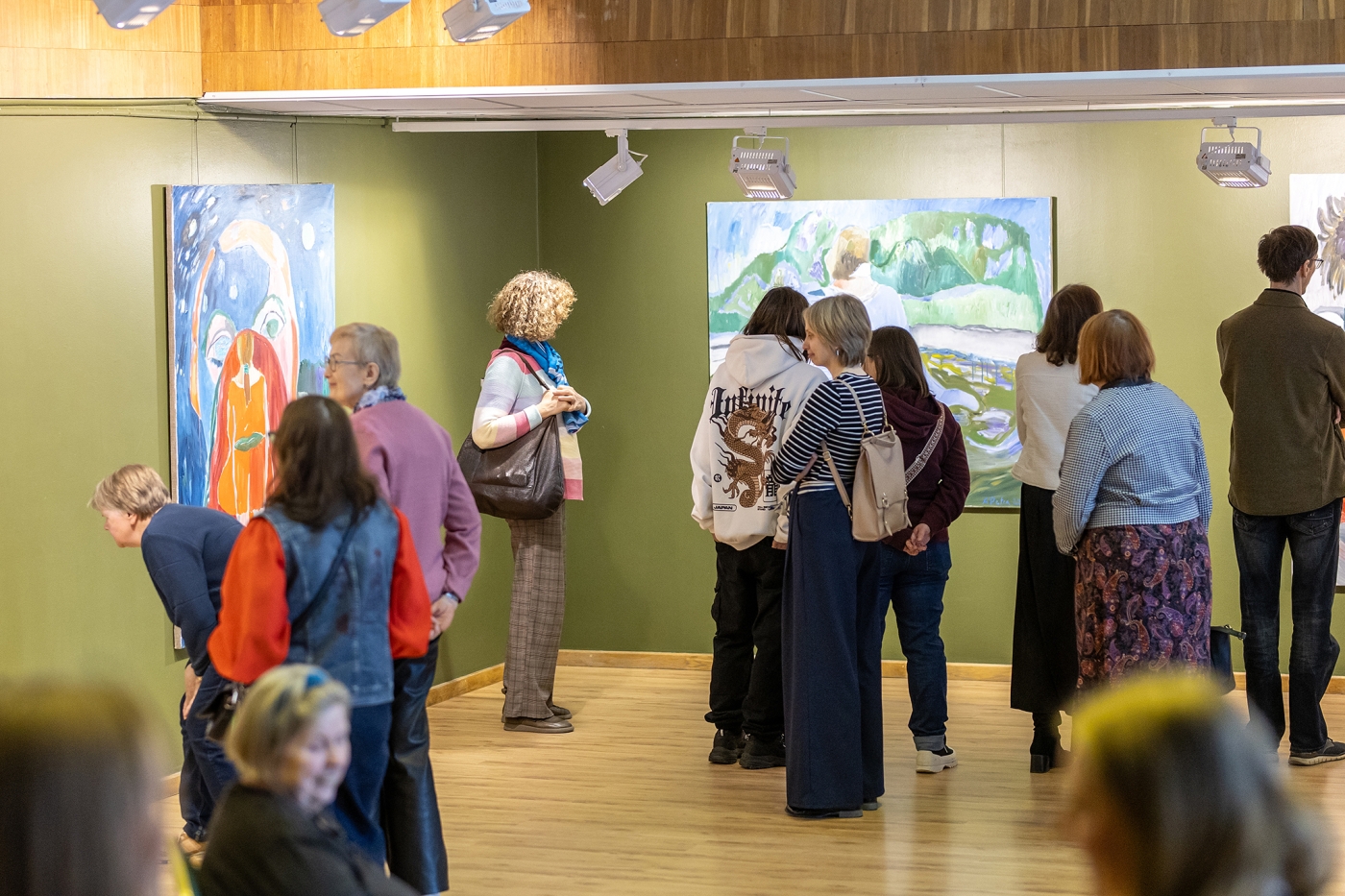 Galerijoje „Laiptai“ pristatyta naujausia Audronės Petrašiūnaitės paroda „Dviejų vienaskaita“