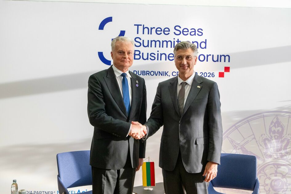 Prezidentas Dubrovnike susitiko su Kroatijos Ministru Pirmininku